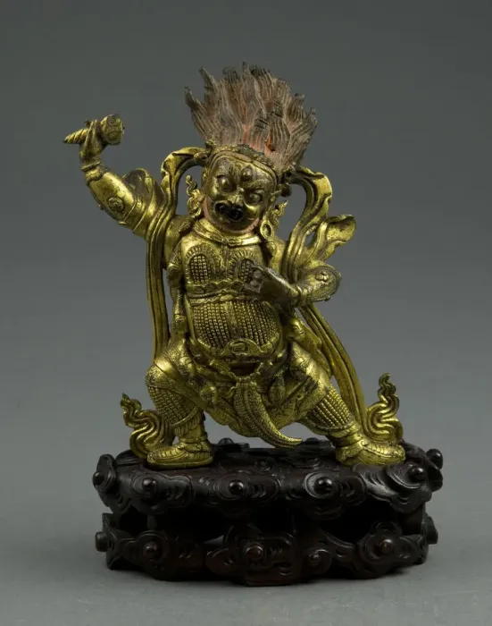Framed Print : Protector Deity Begtse Chen, 19th century. Creator: Unknown Framed Print : Protector Deity Begtse Chen, 19th century. Creator: Unknown