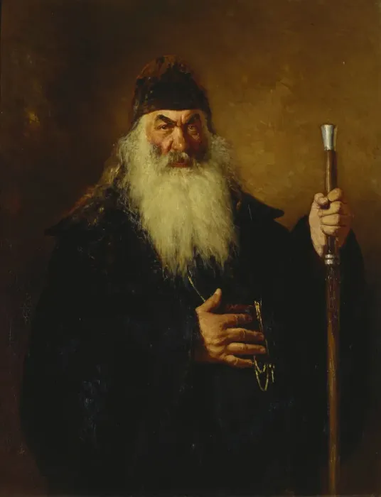Framed Print : Protodeacon, 1877. Artist: Repin, Ilya Yefimovich (1844-1930) Framed Print : Protodeacon, 1877. Artist: Repin, Ilya Yefimovich (1844-1930)