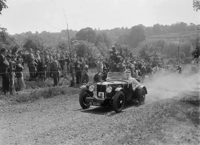 Framed Print : Prototype MG K3, Bugatti Owners Club Hill Climb, Chalfont St Peter, Buckinghamshire, 1935 Framed Print : Prototype MG K3, Bugatti Owners Club Hill Climb, Chalfont St Peter, Buckinghamshire, 1935
