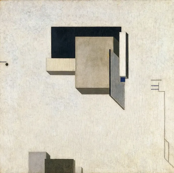 Framed Print : Proun 1. Artist: Lissitzky, El (1890-1941) Framed Print : Proun 1. Artist: Lissitzky, El (1890-1941)