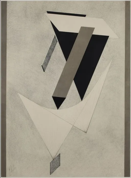 Framed Print : Proun. Artist: Lissitzky, El (1890-1941) Framed Print : Proun. Artist: Lissitzky, El (1890-1941)