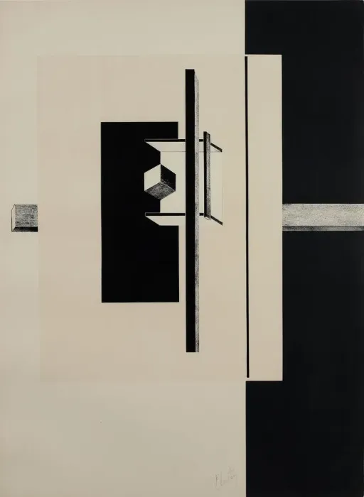 Framed Print : Proun. Artist: Lissitzky, El (1890-1941) Framed Print : Proun. Artist: Lissitzky, El (1890-1941)