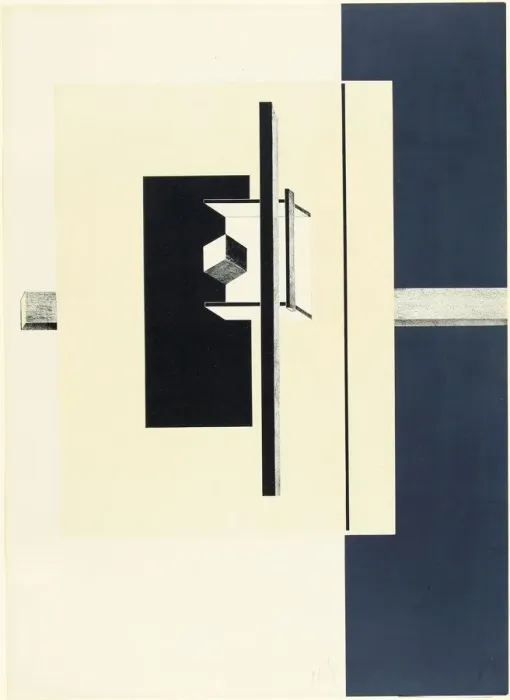 Framed Print : Proun. Kestner Portfolio, 1923