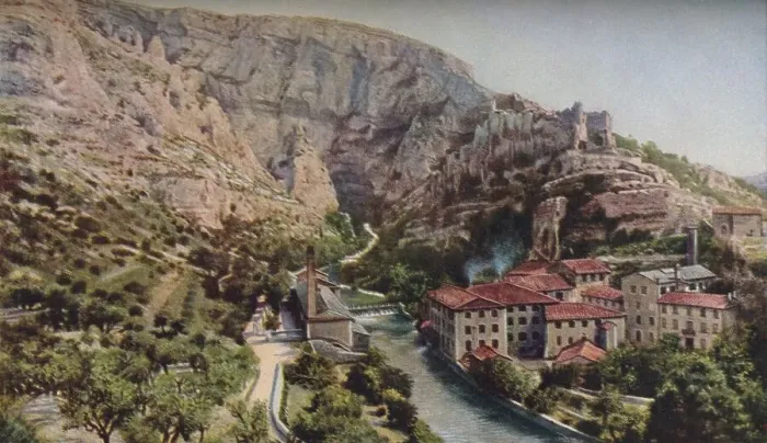 Framed Print : Provence, c1930s. Artist: PLM Framed Print : Provence, c1930s. Artist: PLM