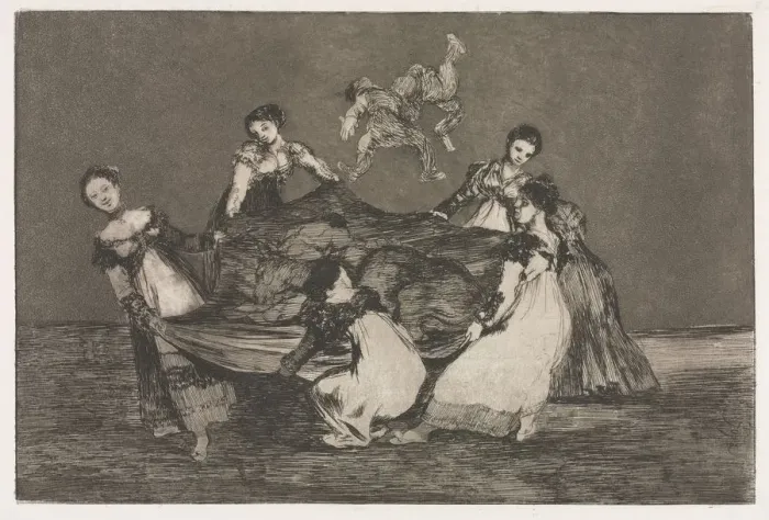 Framed Print : The Proverbs, 1864. Creator: Francisco de Goya (Spanish, 1746-1828) Framed Print : The Proverbs, 1864. Creator: Francisco de Goya (Spanish, 1746-1828)