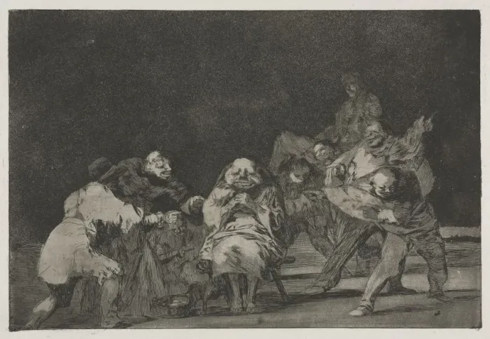 Framed Print : The Proverbs: Loyalty, 1864. Creator: Francisco de Goya (Spanish, 1746-1828) Framed Print : The Proverbs: Loyalty, 1864. Creator: Francisco de Goya (Spanish, 1746-1828)
