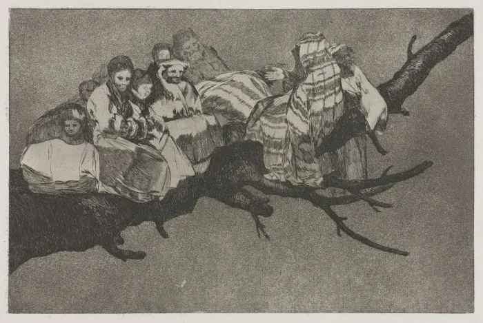 Framed Print : The Proverbs: Ridiculous Folly, 1864. Creator: Francisco de Goya (Spanish, 1746-1828) Framed Print : The Proverbs: Ridiculous Folly, 1864. Creator: Francisco de Goya (Spanish, 1746-1828)