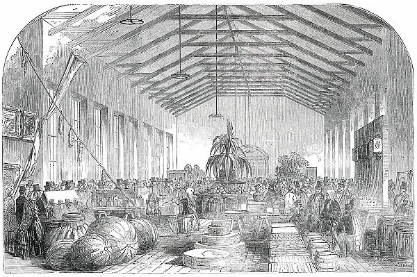 Provincial Industrial Exhibition of Canada, held at Montreal - the South Hall, 1850. Creator: Smyth