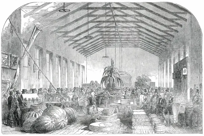 Framed Print : Provincial Industrial Exhibition of Canada, held at Montreal - the South Hall, 1850. Creator: Smyth Framed Print : Provincial Industrial Exhibition of Canada, held at Montreal - the South Hall, 1850. Creator: Smyth