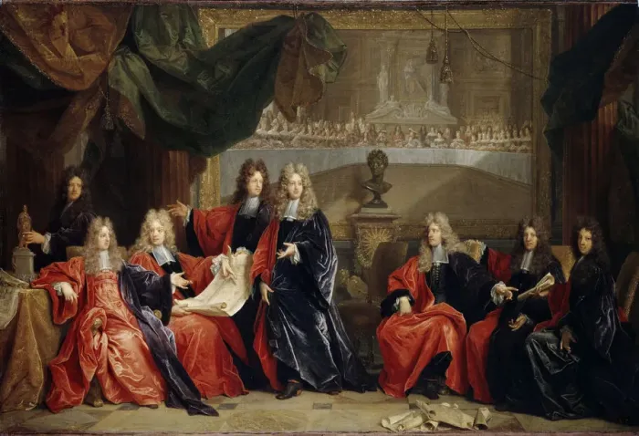 Framed Print : Provost and Municipal Magistrates of Paris, 1689 Framed Print : Provost and Municipal Magistrates of Paris, 1689