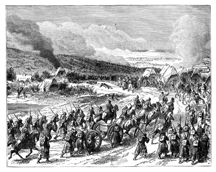 Framed Print : The Prussians storming the redoubts of Duppel, 18 April 1864, (late 19th century) Framed Print : The Prussians storming the redoubts of Duppel, 18 April 1864, (late 19th century)