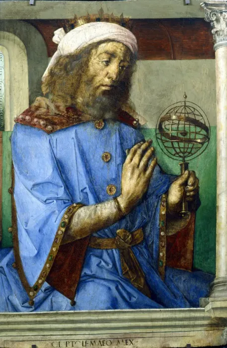 Framed Print : Ptolemy, Alexandrian Greek astronomer and geographer, late 15th century. Artist: Pedro Berruguete Framed Print : Ptolemy, Alexandrian Greek astronomer and geographer, late 15th century. Artist: Pedro Berruguete