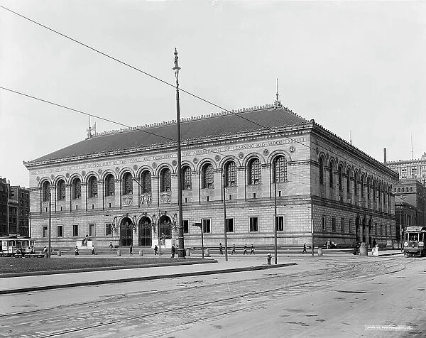 Public Library, Boston, Mass. c.between 1910 and 1920. Creator: Unknown