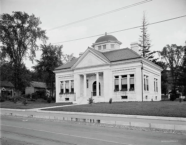 Public Library, Lee, Mass. 1911. Creator: Unknown