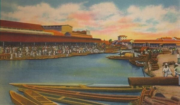 Public Market, Barranquilla, c1940s