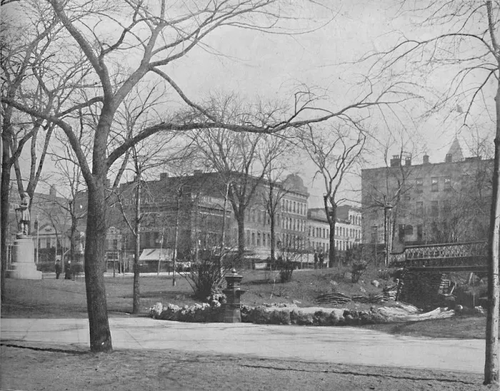 Framed Print : Public Square, Cleveland, Ohio, c1897. Creator: Unknown Framed Print : Public Square, Cleveland, Ohio, c1897. Creator: Unknown