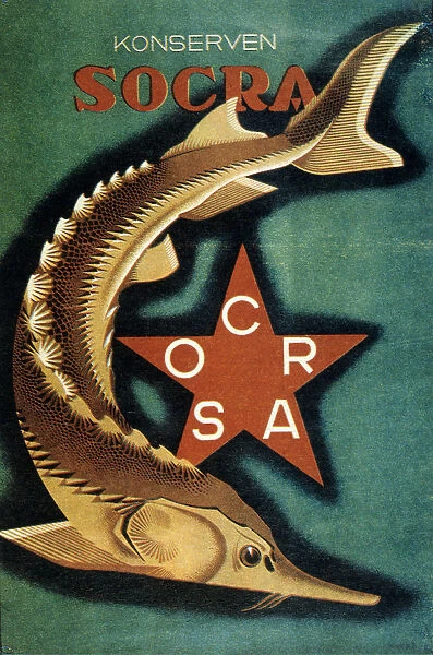 Publicity for a Russian commerce exhibition, 1930. Artist: Sergey Igumnov