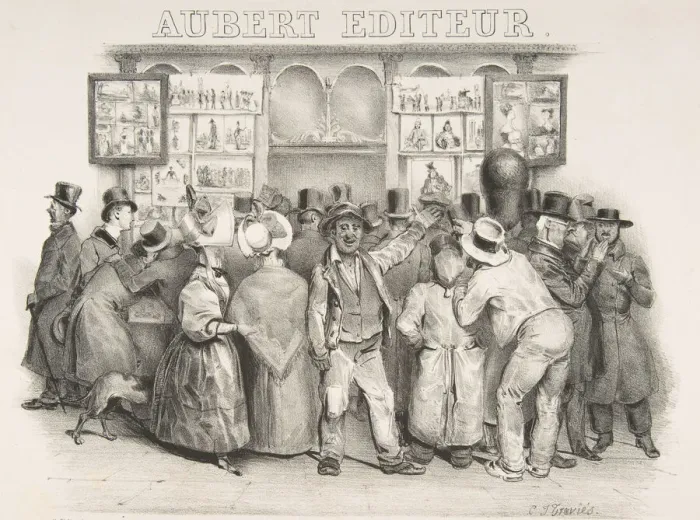 Framed Print : The Publisher Aubert (You must admit the government has a comic appearance), 1831 Framed Print : The Publisher Aubert (You must admit the government has a comic appearance), 1831