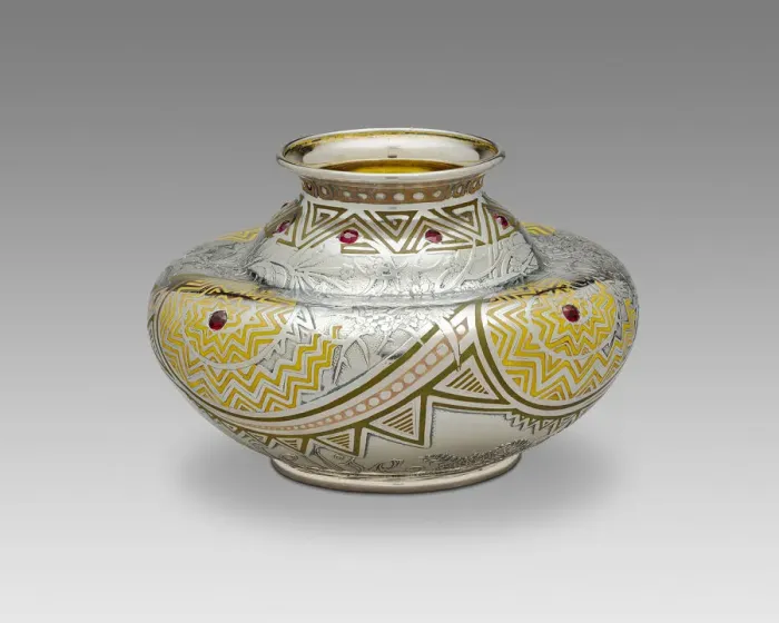Framed Print : Pueblo Vase, 1893. Creator: Tiffany & Co Framed Print : Pueblo Vase, 1893. Creator: Tiffany & Co