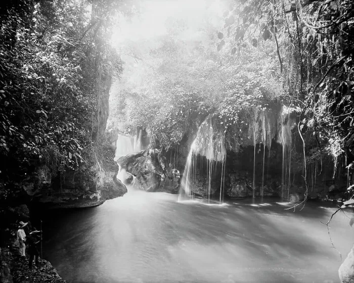 Framed Print : Puente de Dios, between 1880 and 1897. Creator: William H. Jackson Framed Print : Puente de Dios, between 1880 and 1897. Creator: William H. Jackson