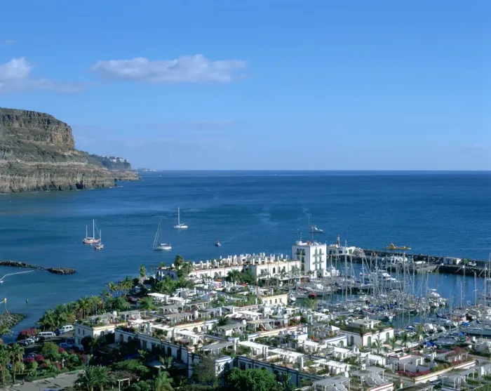 Framed Print : Puerto de Mogan, Gran Canaria, Canary Islands