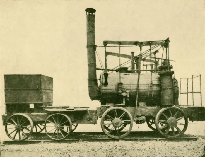 Framed Print : Puffing Billy, 1930. Creator: Unknown Framed Print : Puffing Billy, 1930. Creator: Unknown