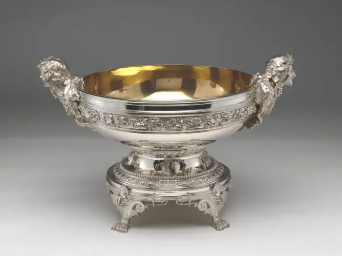 Framed Print : Punch Bowl, 1873. Creator: Tiffany & Co Framed Print : Punch Bowl, 1873. Creator: Tiffany & Co