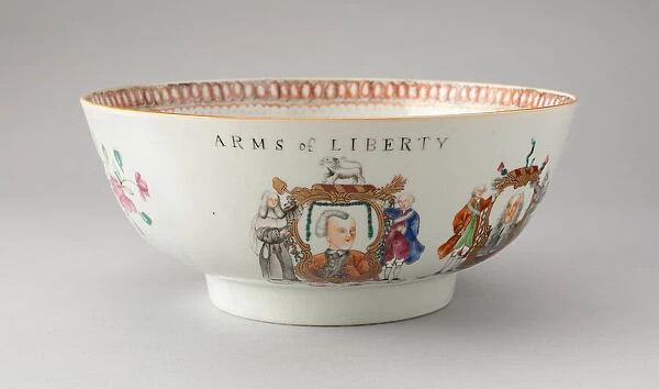 Punch Bowl, c. 1769. Creator: Unknown