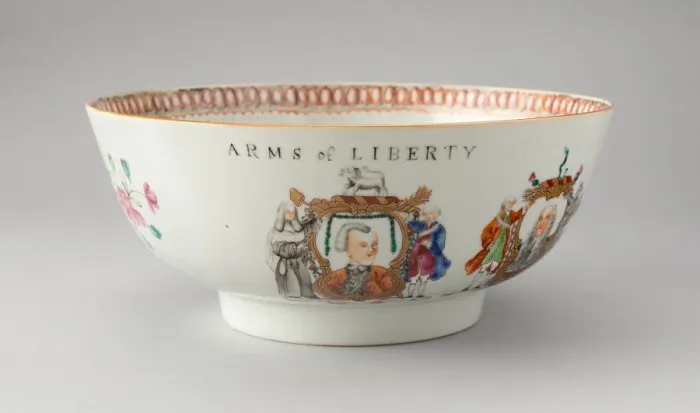 Framed Print : Punch Bowl, c. 1769. Creator: Unknown Framed Print : Punch Bowl, c. 1769. Creator: Unknown