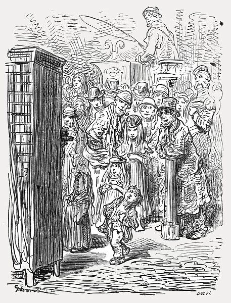 Punch and Judy, 1872. Creator: Gustave Doré