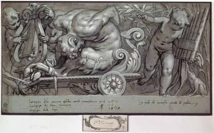 Framed Print : The Punishment of Marsyas, c1573. Artist: Paolo Farinati Framed Print : The Punishment of Marsyas, c1573. Artist: Paolo Farinati