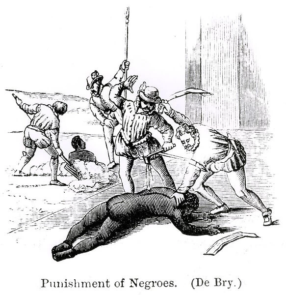 Punishment of Negroes, Santo Domingo, 1873