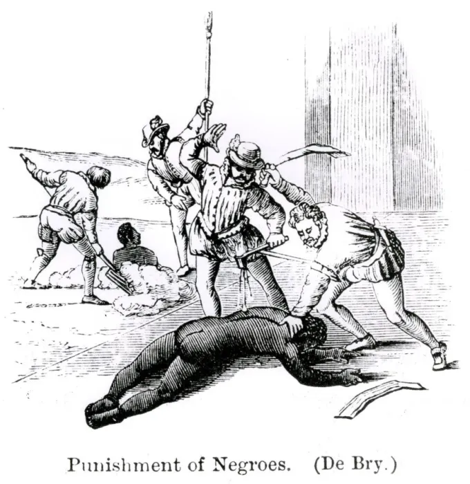 Framed Print : Punishment of Negroes, Santo Domingo, 1873 Framed Print : Punishment of Negroes, Santo Domingo, 1873