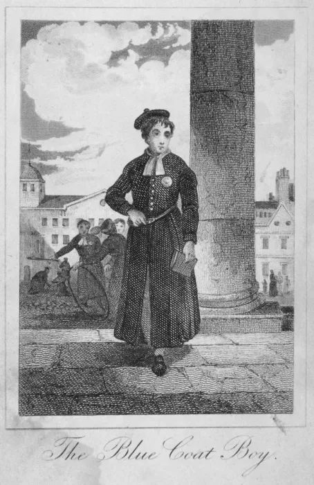 Framed Print : Pupil of Christs Hospital, City of London, 1829 Framed Print : Pupil of Christs Hospital, City of London, 1829
