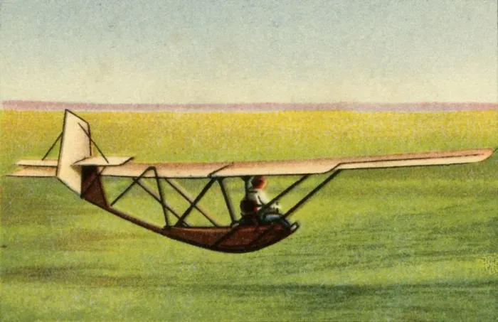 Framed Print : Pupil in Zogling training glider at the Rhon-Rossitten Society gliding school Framed Print : Pupil in Zogling training glider at the Rhon-Rossitten Society gliding school
