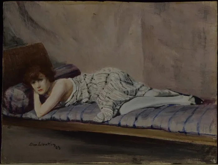 Framed Print : The purple pillow (Il guanciale viola), 1923 Framed Print : The purple pillow (Il guanciale viola), 1923