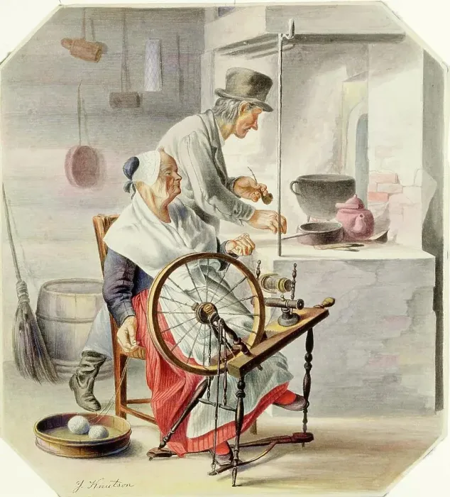 Framed Print : Purring eukko, 1830-1899. Creator: Johan Knutson Framed Print : Purring eukko, 1830-1899. Creator: Johan Knutson