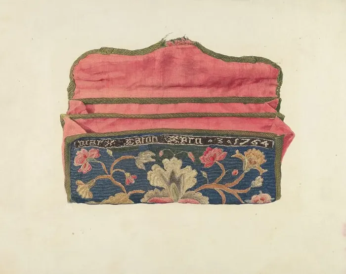 Framed Print : Purse, 1935 / 1942. Creator: Eleanor Alexander Framed Print : Purse, 1935 / 1942. Creator: Eleanor Alexander