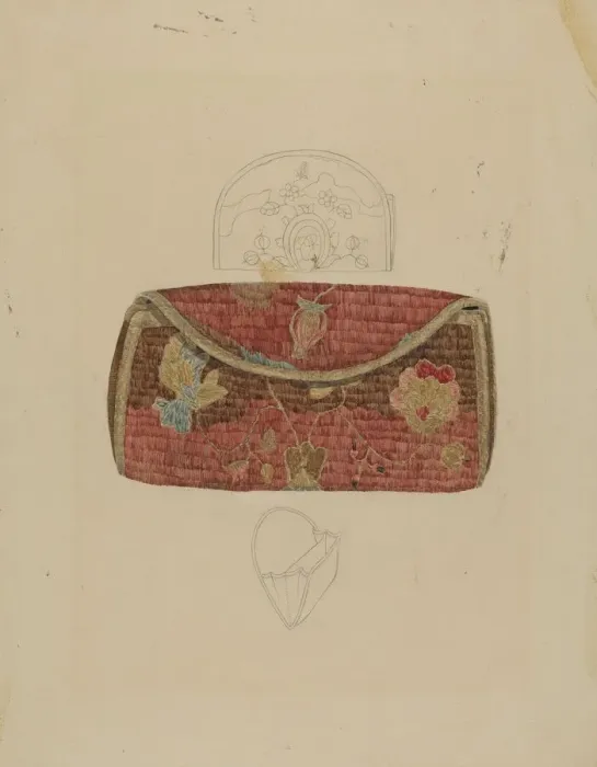 Framed Print : Purse, c. 1936. Creator: Melita Hofmann Framed Print : Purse, c. 1936. Creator: Melita Hofmann