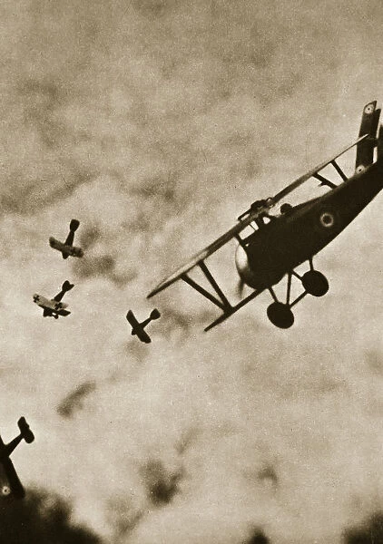 Pursuit. Aerial warfare, World War I, c1916-c1918