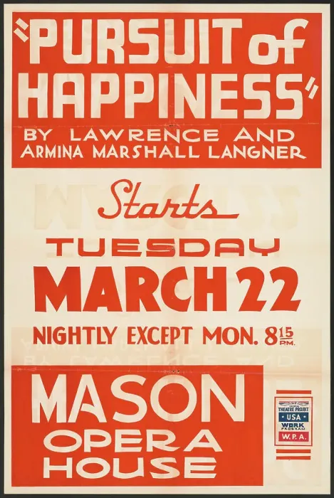 Framed Print : Pursuit of Happiness, Los Angeles, [193-]. Creator: Unknown