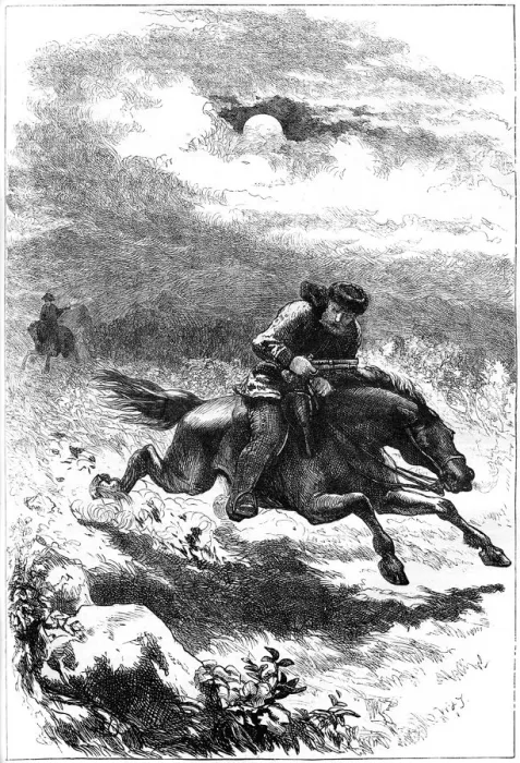 Framed Print : Pursuit of Paul Revere, the scout, 1775 (c1880) Framed Print : Pursuit of Paul Revere, the scout, 1775 (c1880)