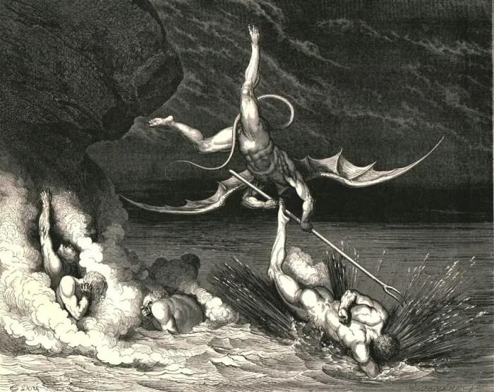 Framed Print : In pursuit he therefore sped, exclaiming; Thou art caught, c1890. Creator Framed Print : In pursuit he therefore sped, exclaiming; Thou art caught, c1890. Creator