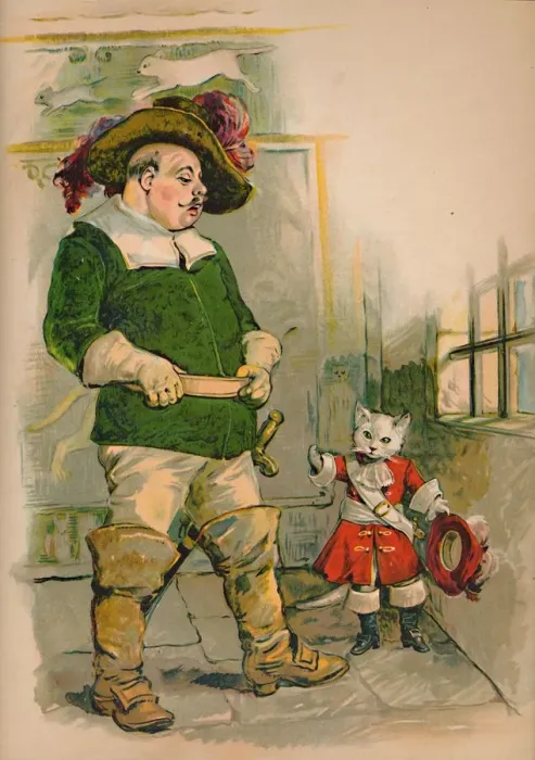Framed Print : Puss in Boots, 1903 Framed Print : Puss in Boots, 1903