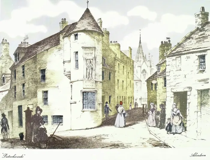 Framed Print : Putachieside (Wallace Nook), Aberdeen, c1840s. Creator: Unknown Framed Print : Putachieside (Wallace Nook), Aberdeen, c1840s. Creator: Unknown