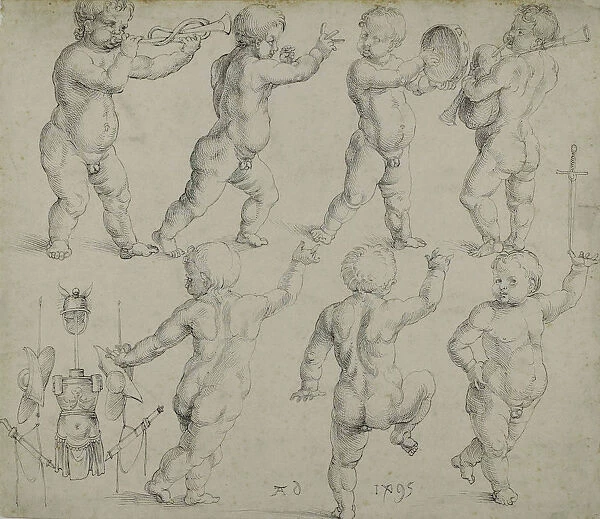 Putti, 1495. Creator: Dürer, Albrecht (1471-1528)