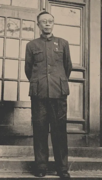 Framed Print : Puyi the last Emperor of China, in his later years. Creator: Anonymous Framed Print : Puyi the last Emperor of China, in his later years. Creator: Anonymous
