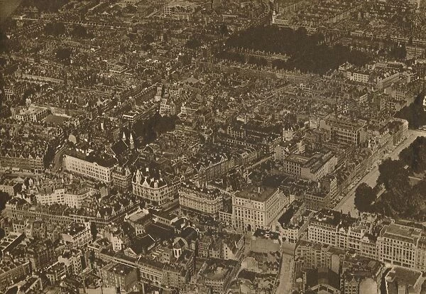 The Puzzle of Familiar Streets from a New and Thrilling Vantage Point, c1935. Creator: Unknown