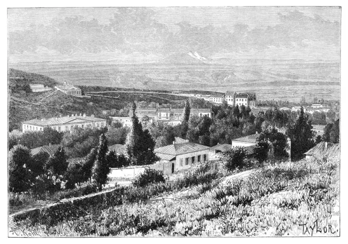 Framed Print : Pyatigorsk, Russia, 1895. Artist: Armand Kohl