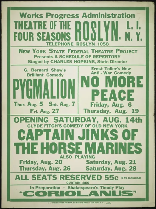 Framed Print : Pygmalion, Roslyn, NY, [1930s]. Creator: Unknown